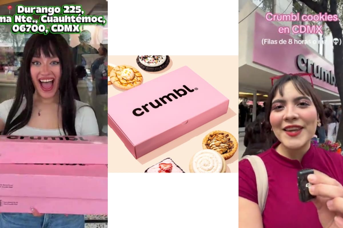 ¿Cuánto cuestan y cómo lucen? Crumbl Cookies llega a México y esto es lo que debes saber