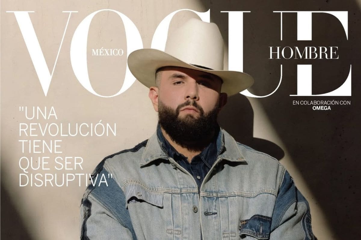 Carín León conquista la portada de Vogue México Hombre