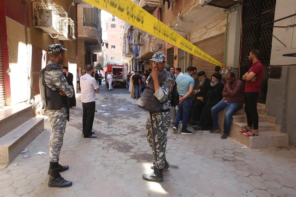 Al menos 41 muertos deja un incendio en una iglesia egipcia