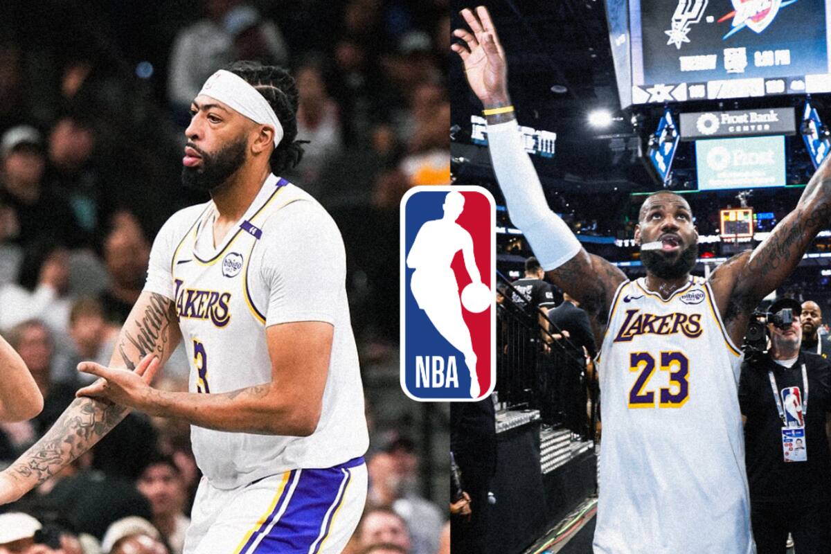 Davis con 40 puntos y LeBron con un triple-doble dan la victoria a los Lakers sobre los Spurs