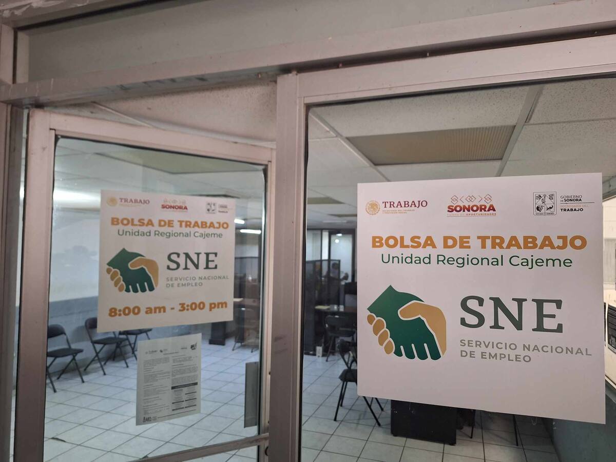 Conoce más de la bolsa de Trabajo del Servicio Nacional del Empleo en Cajeme acudiendo a sus oficinas. | Cortesía