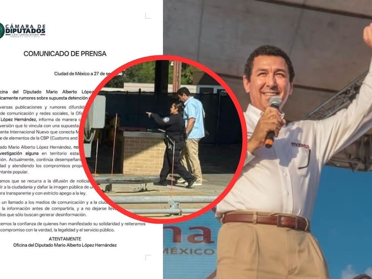 Diputado Mario López Hernández desmiente rumores sobre supuesta detención en frontera con EU y aclara situación con su visa