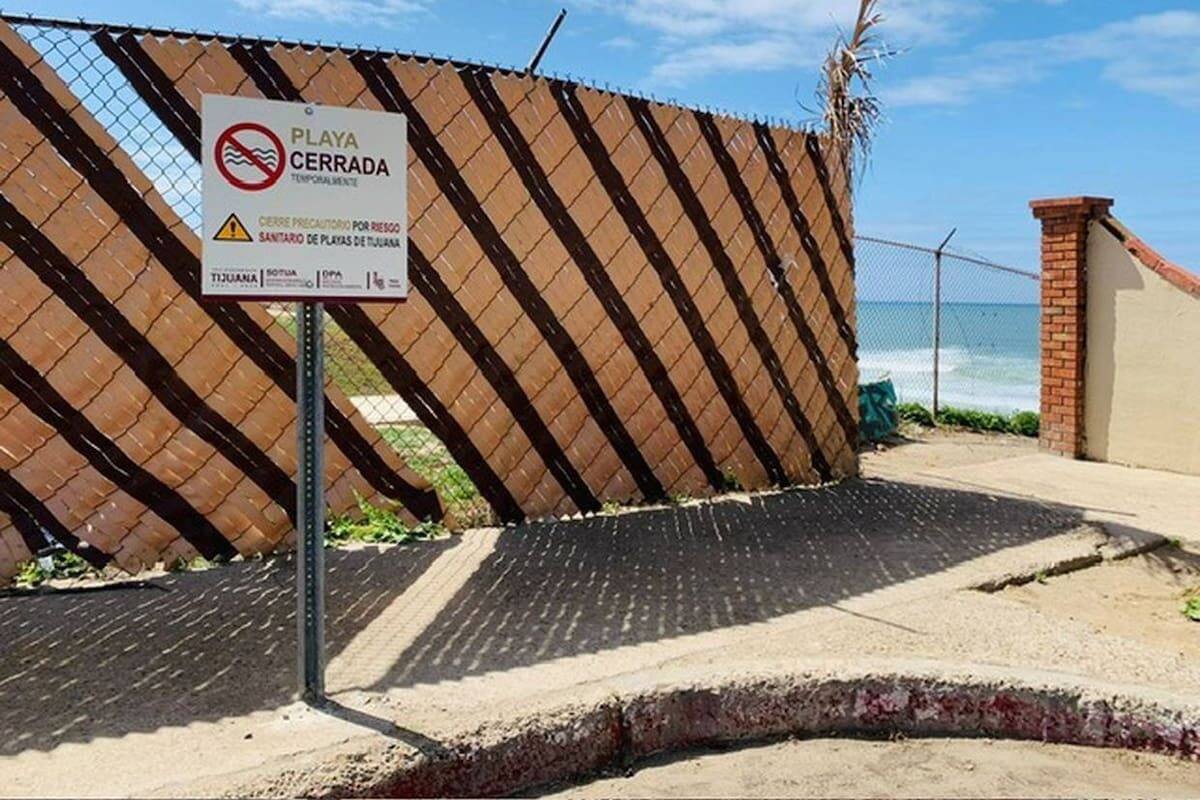 Se mantienen contaminadas tres playas en Tijuana