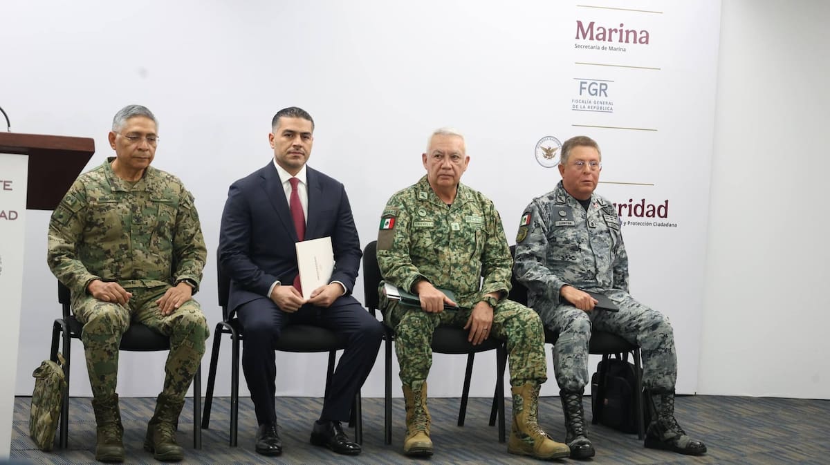 Gabinete de Seguridad presenta avances en Michoacán.