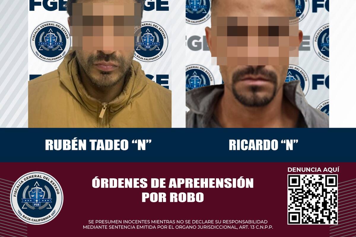 Arrestan a dos buscados por robo
