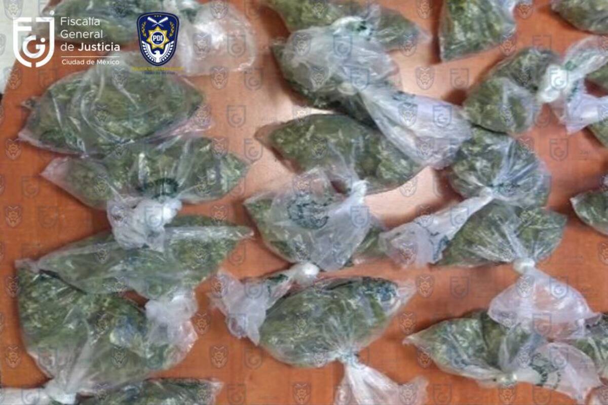 Detienen a hombre que vendía droga en los alrededores del Senado