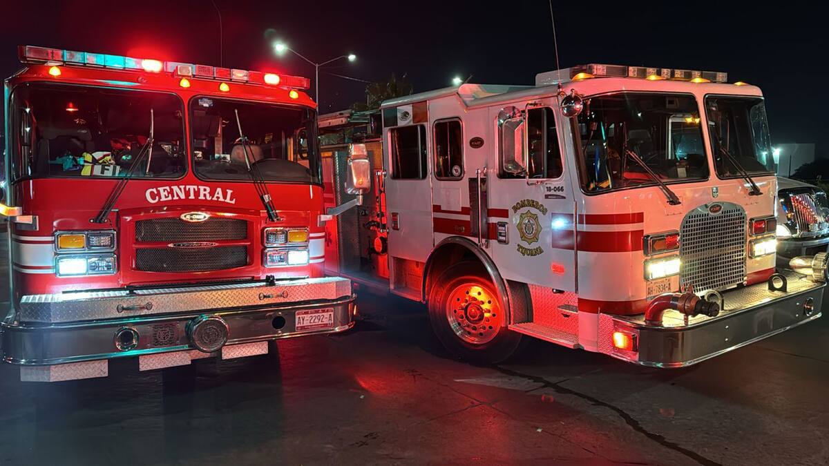 Al lugar acudieron elementos de Bomberos Tijuana.