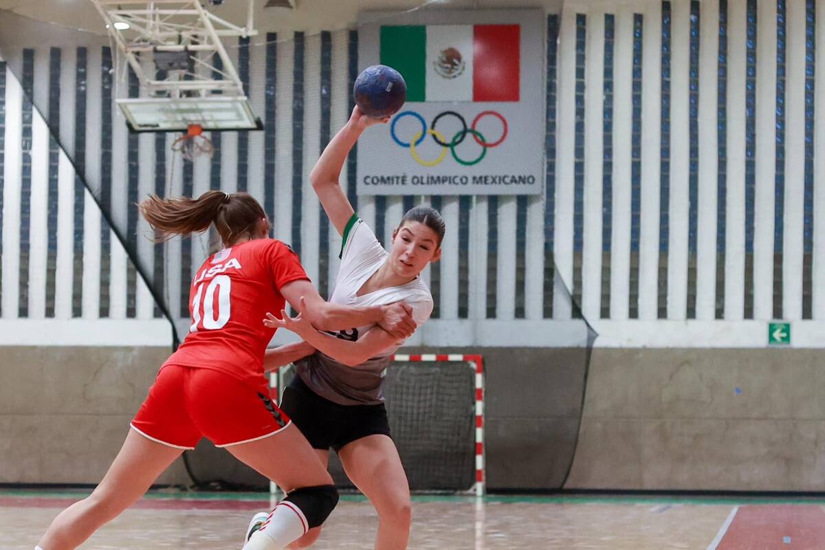 Debuta Isabela de León en Selección Mexicana de Handball
