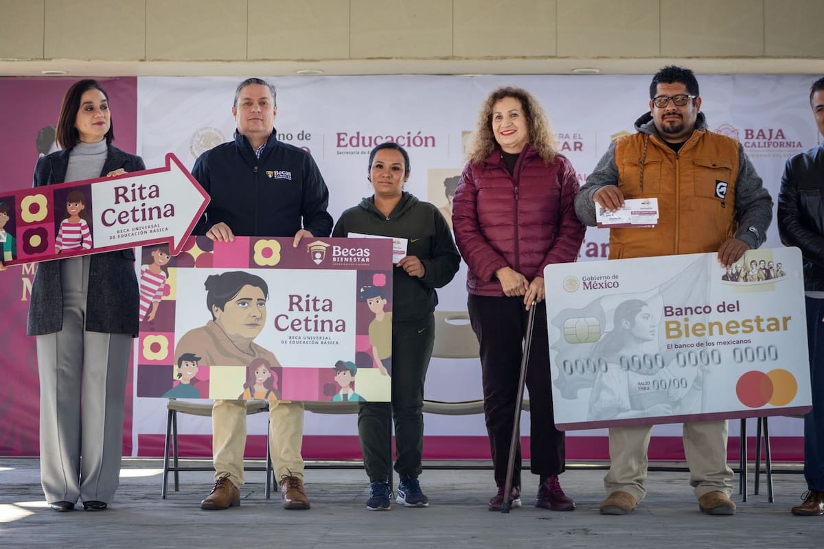 Más de 34 mil estudiantes de secundaria en BC reciben la beca Rita Cetina