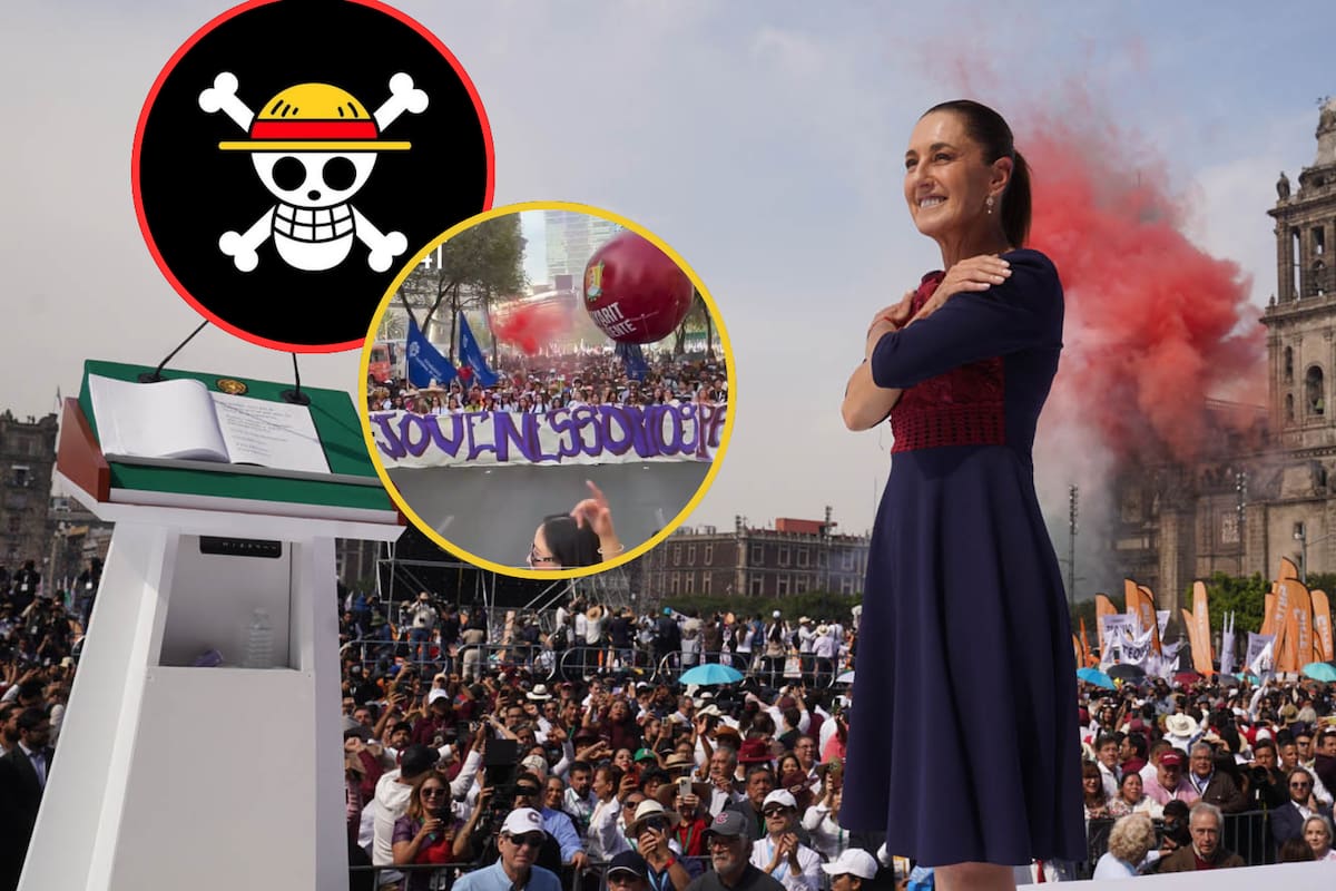 “La verdadera Generación Z”: Así se autodenomina el grupo juvenil que acompañó a Sheinbaum en el Zócalo