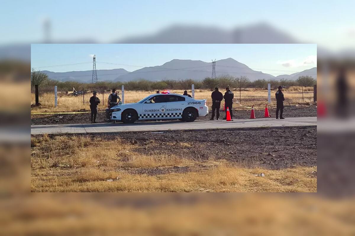 Fiscalía General de Justicia de Sonora encuentra tres cuerpos sin vida en carretera Guaymas - Hermosillo