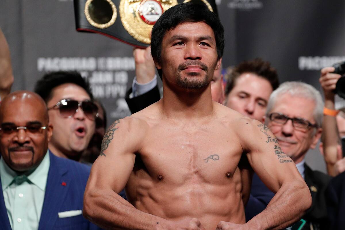 Pacquiao cumple 25 años como boxeador