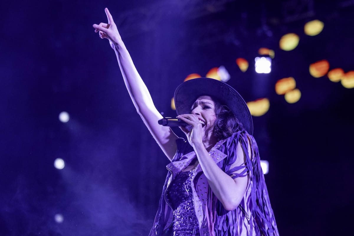 Ashley Grace en la Feria de Tijuana 2024.