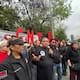 CNTE se manifiesta en Tijuana y exige pagos pendientes a docentes