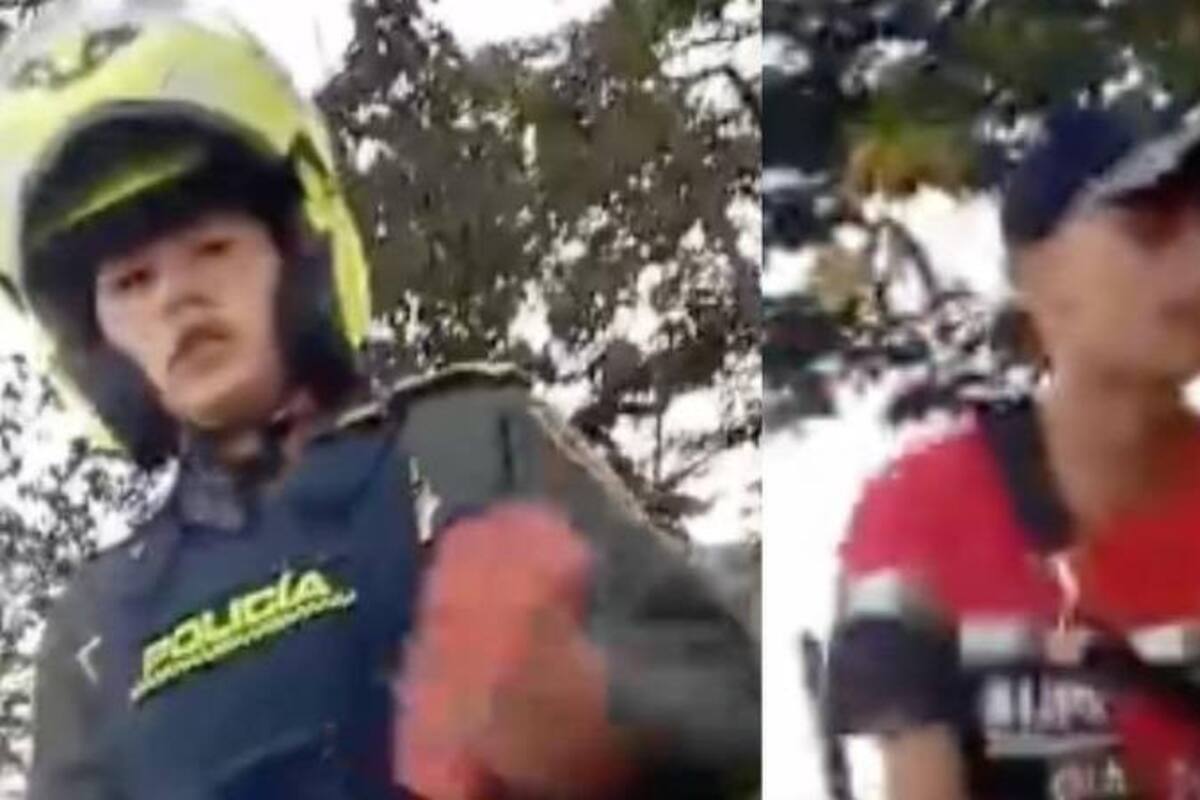 Policía le pide licencia a joven y lo retiene por no traer la misma ropa de la foto