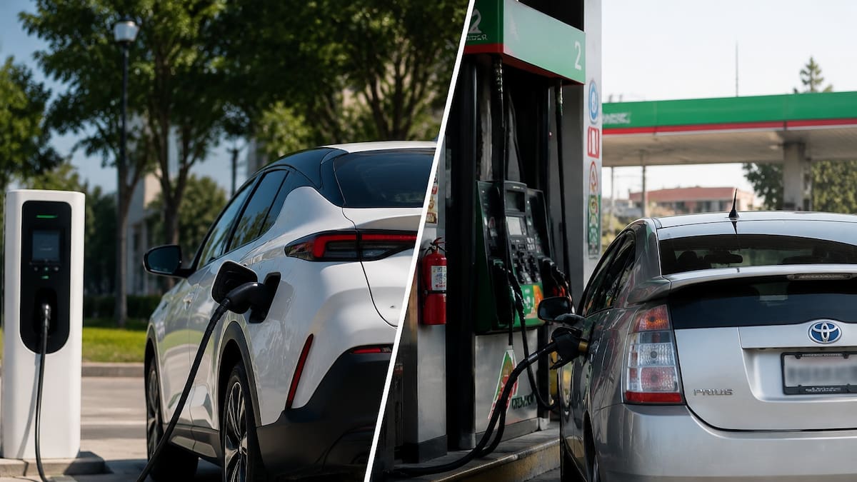 Auto eléctrico vs híbrido en México: cuál conviene más por consumo de gasolina, precio, mantenimiento y facilidad de uso