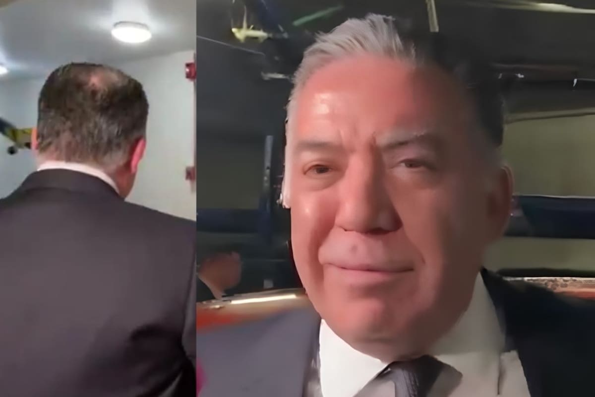 Enrique Inzunza reaparece en el Senado tras 125 días y afirma: “Claro” cuando le preguntan si es inocente