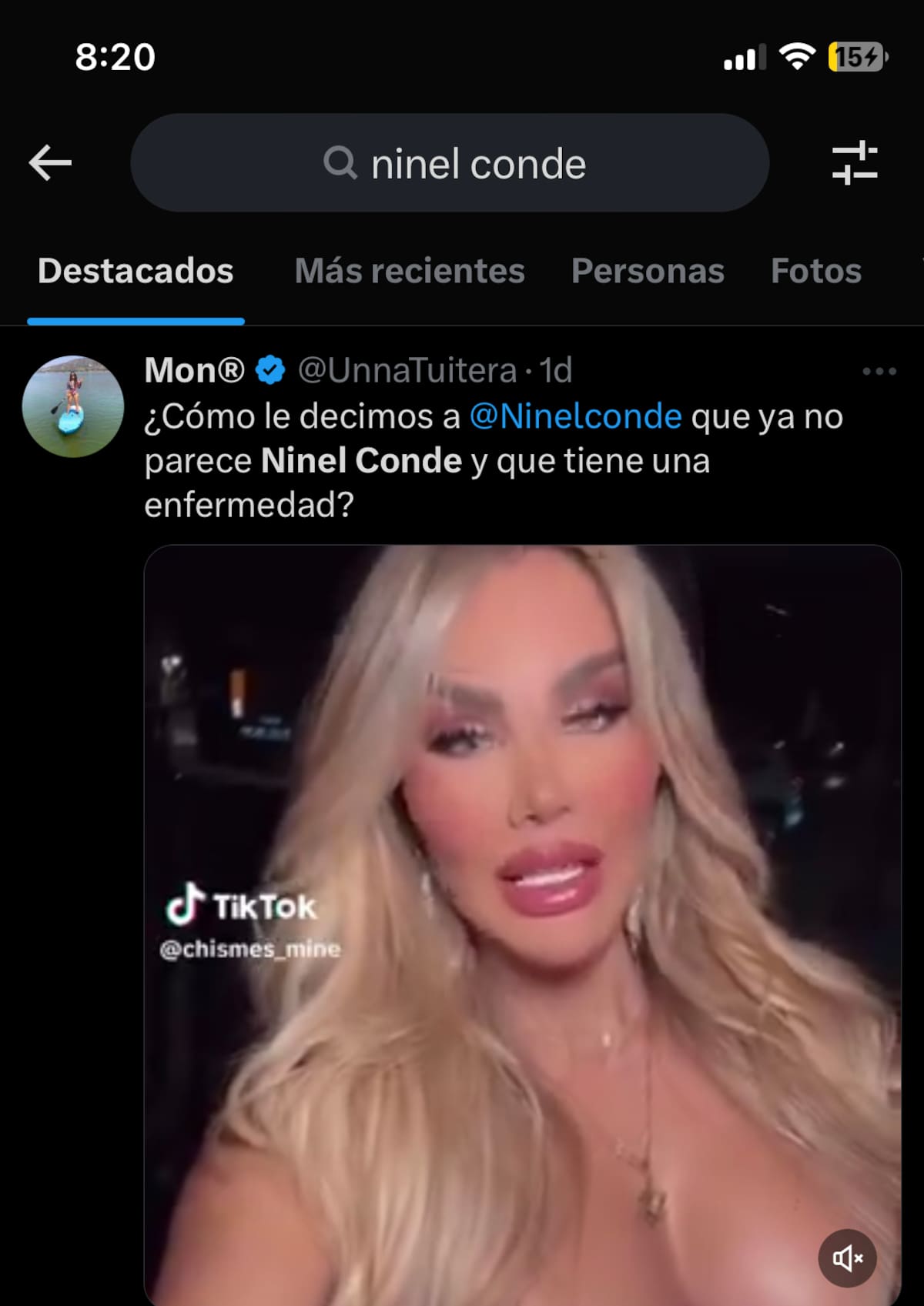 ¿Ninel Conde podría sufrir trastorno dismórfico corporal?