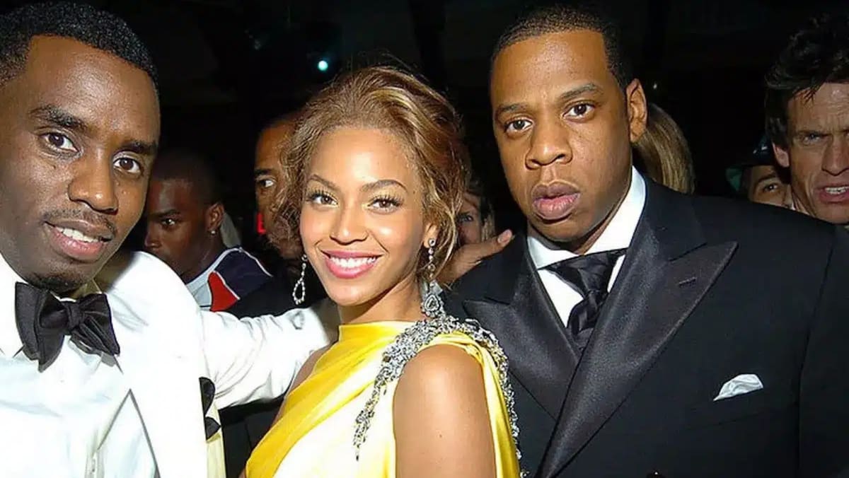 Sean “Diddy” Combs, Beyoncé y Jay-Z.
Foto: themusicessentials.com/