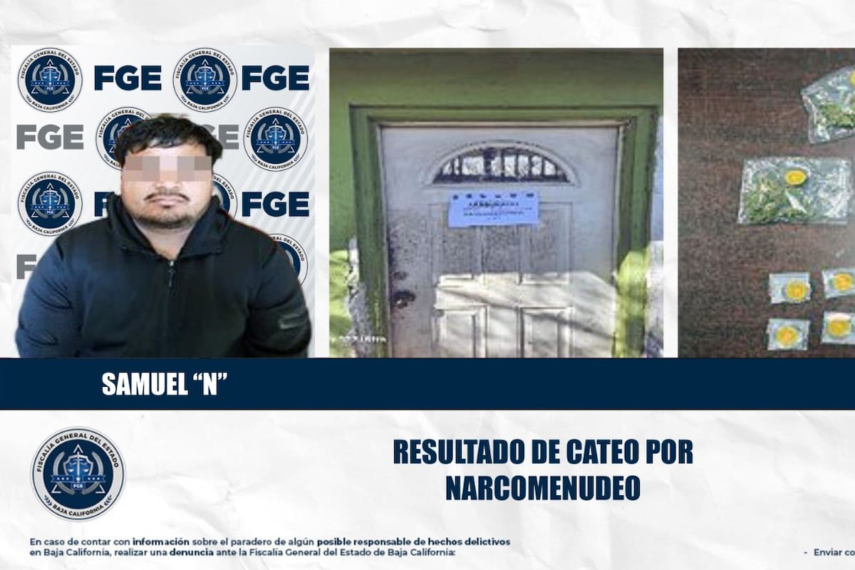 Cateo en la colonia Fronteriza deja un detenido y droga asegurada