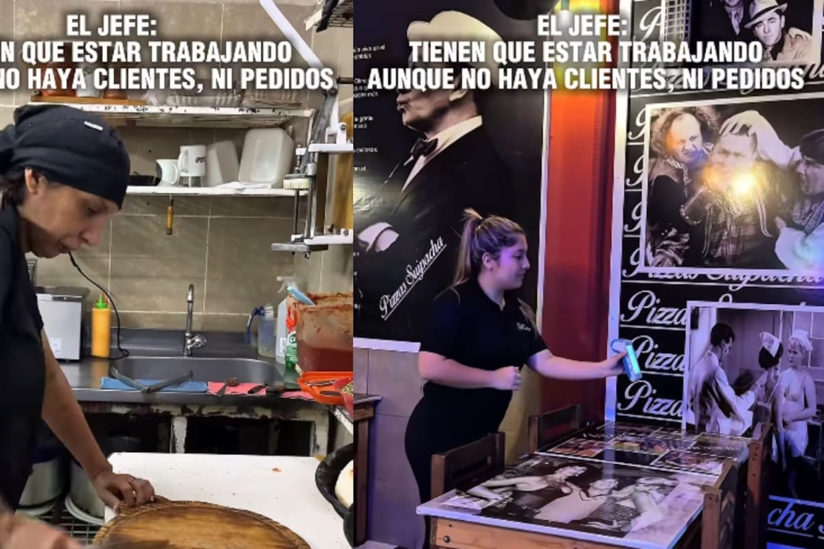 “Tienen que estar trabajando aun si no hay pedidos”: restaurante se vuelve viral al parodiar el regaño de su jefe por no tener clientes