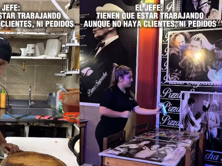 “Tienen que estar trabajando aun si no hay pedidos”: restaurante se vuelve viral al parodiar el regaño de su jefe por no tener clientes