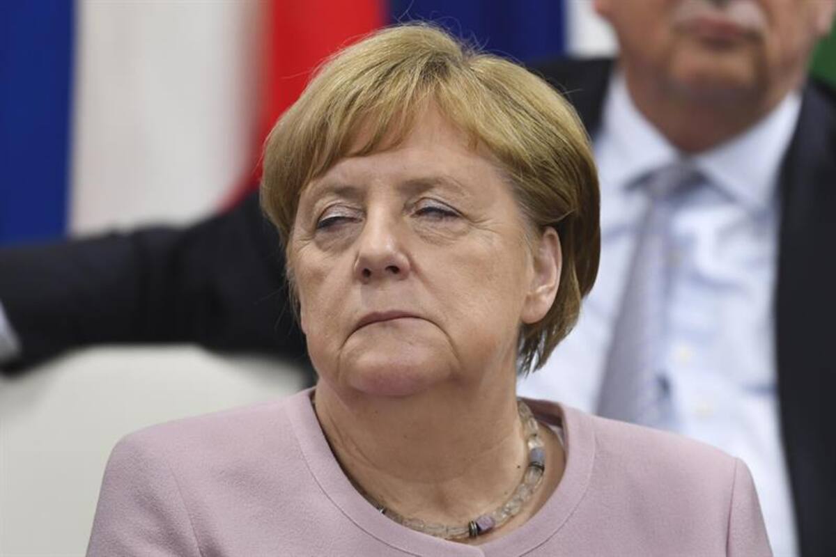 Merkel habla por primera vez sobre sus temblores