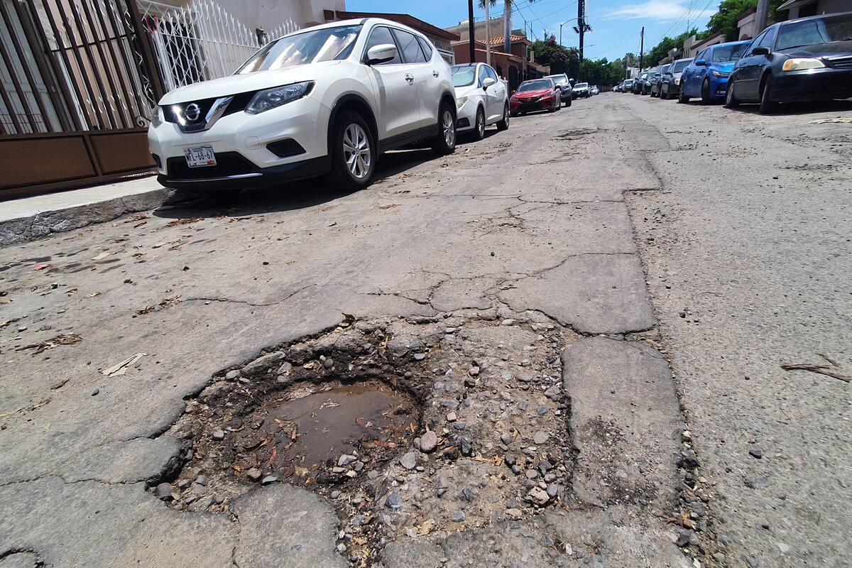 Supera Obregón a Hermosillo en el problema de baches: Encuesta ENSU