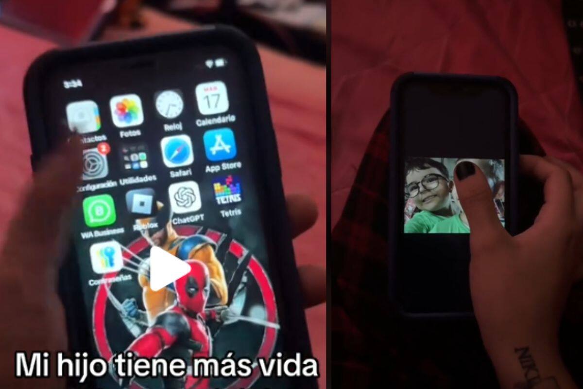 Mujer cuenta cómo su hijo tiene más vida social que ella por unas fotografías que encontró