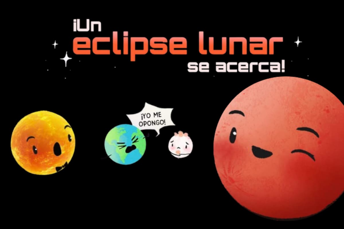 La Luna se teñirá de rojo: así podrás ver el eclipse total del 13 y 14 de marzo