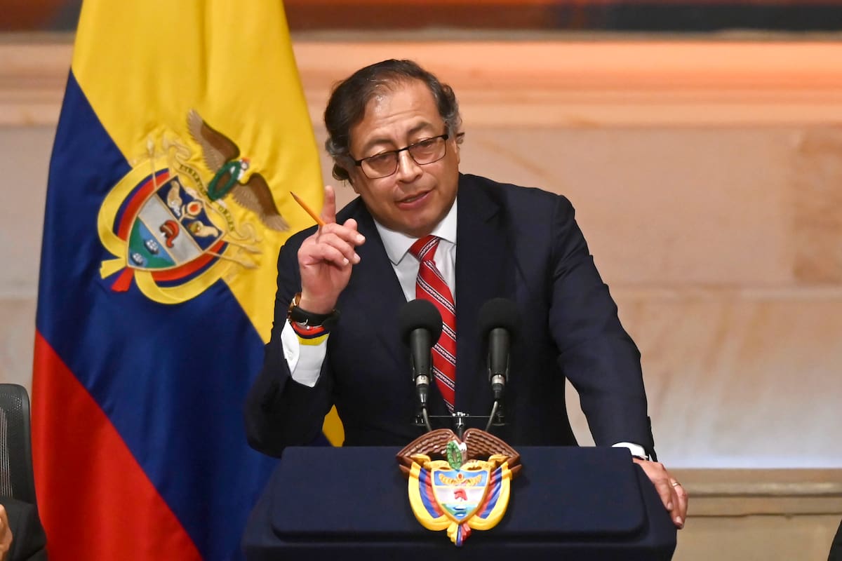 El presidente de Colombia Gustavo Petro. EFE/Natalia Pedraza
