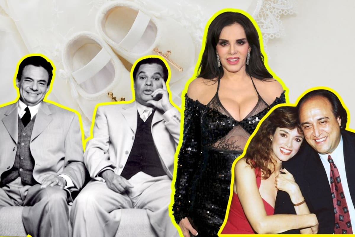 Juan Gabriel fue padrino del hijo de Lucía Méndez y Pedro Torres: así fue el bautizo que reunió a José José y Silvia Pinal