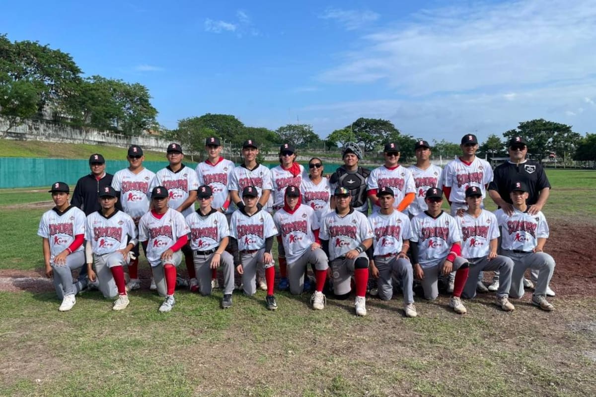 Conquista Sonora título en Nacional de Beisbol de 17-18 años