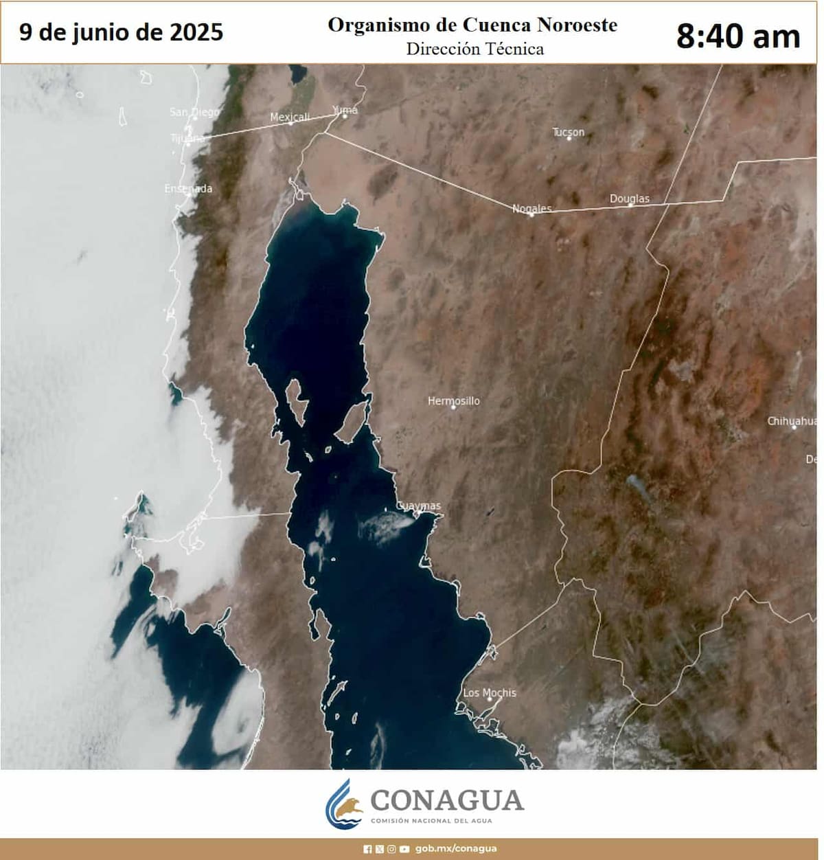 Alerta por calor intenso en Sonora.