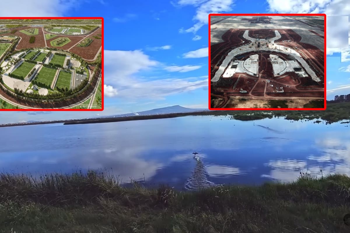 Lago de Texcoco: Lluvias recuperan dos grandes lagunas donde iba a ser el NAIM de Enrique Peña Nieto