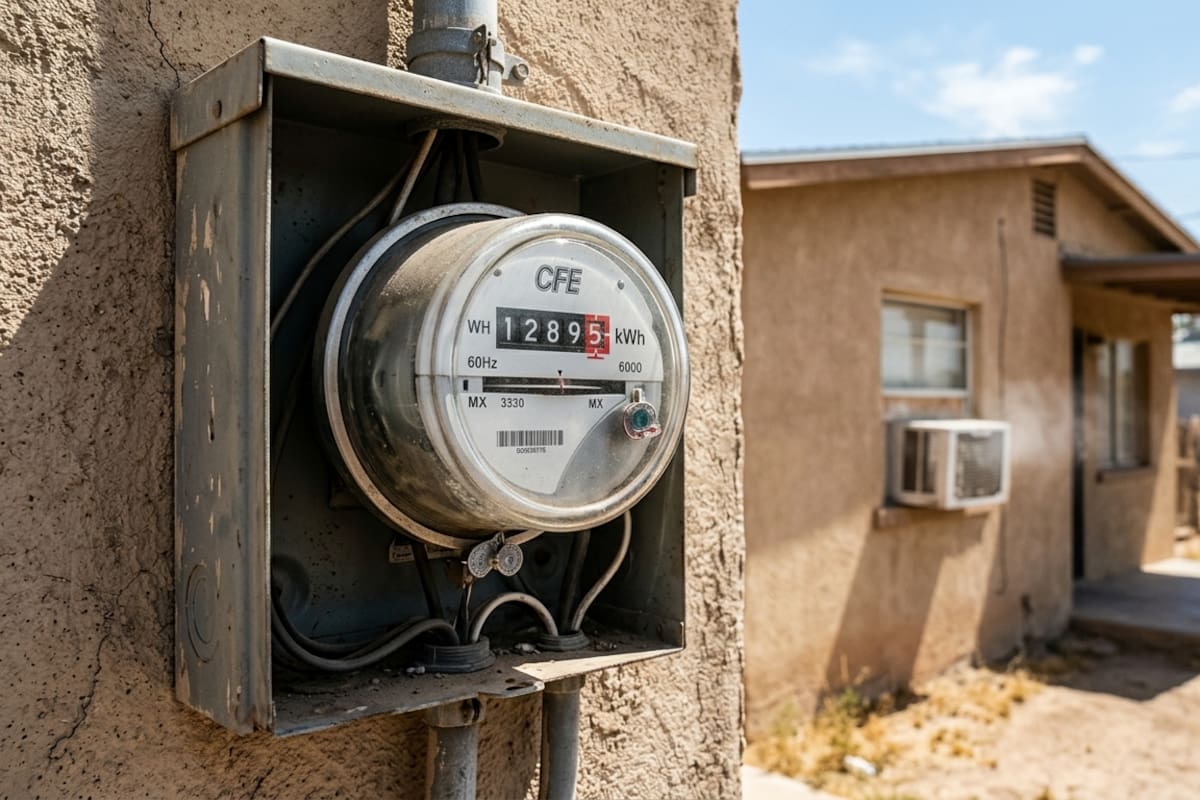 Usuarios de Hermosillo reciben recibos de luz de hasta 8 mil pesos durante el verano