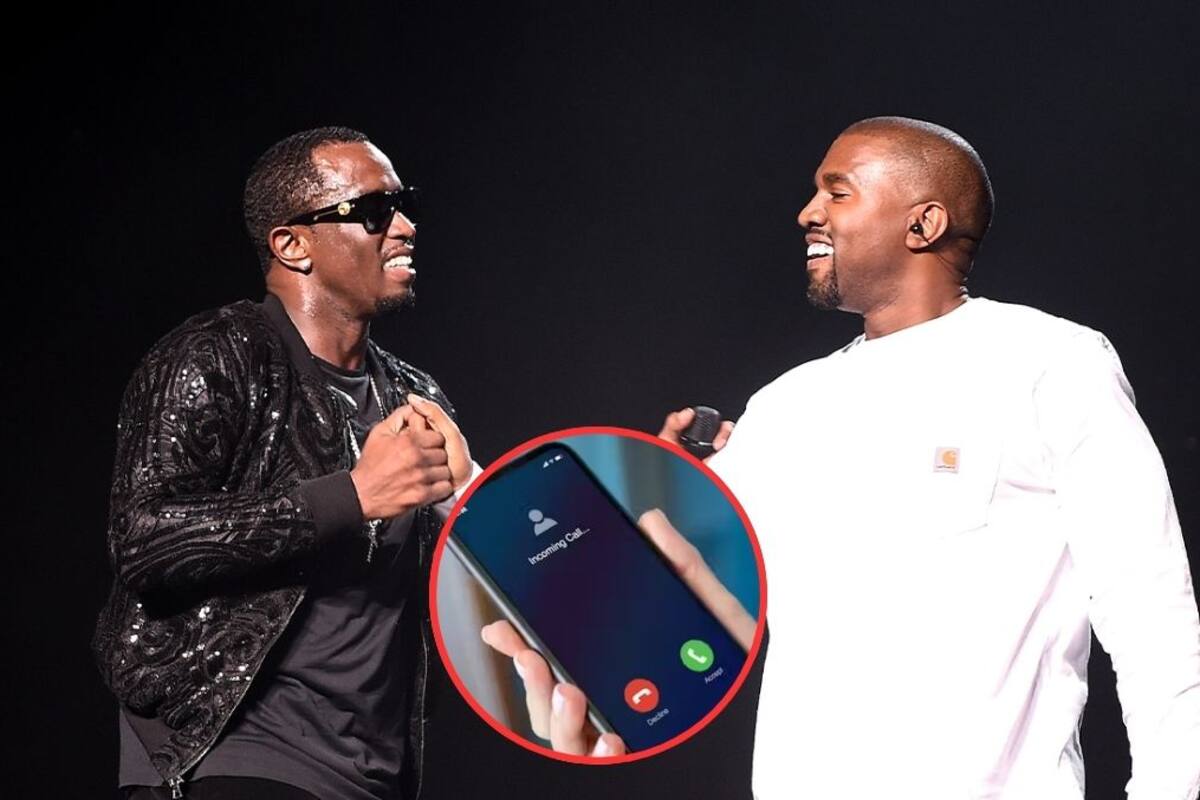 Filtran conversación telefónica entre Kanye West y Diddy Combs: “Te amo y te aprecio. Gracias otra vez, te veré pronto”