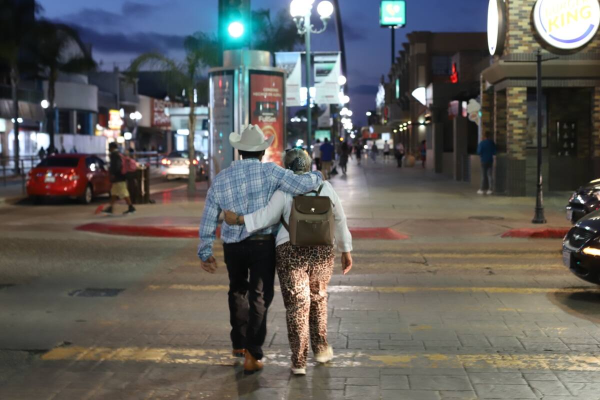 Una tarde de viernes con la "nueva normalidad" en Tijuana