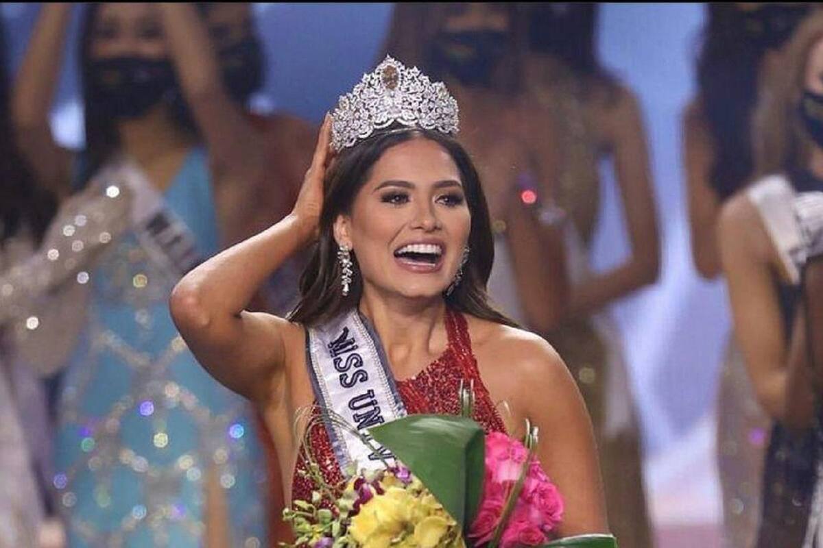 AMLO felicita a Andrea Meza por su título de Miss Universo 2021