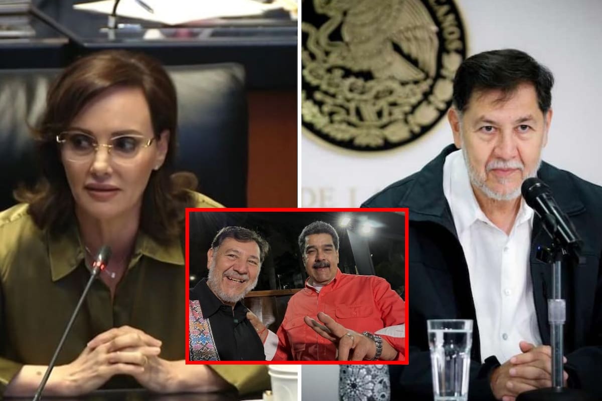 Lilly Téllez se lanza contra Noroña por fotografía con Nicolás Maduro