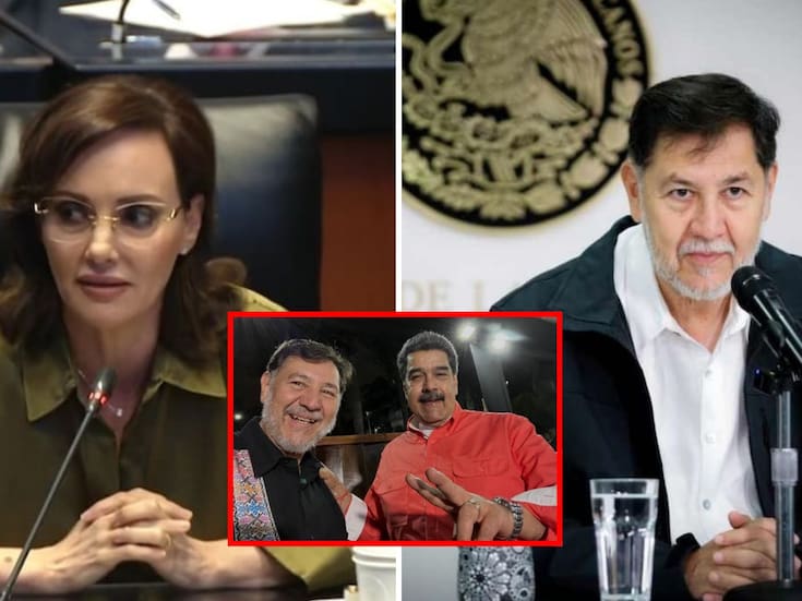 Lilly Téllez se lanza contra Noroña por fotografía con Nicolás Maduro