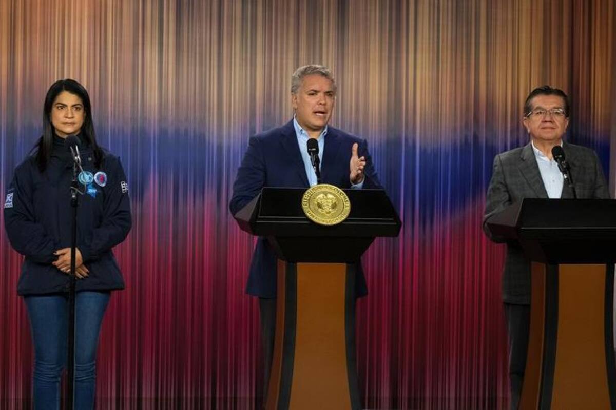 Duque descarta trabajar con Maduro contra el COVID-19