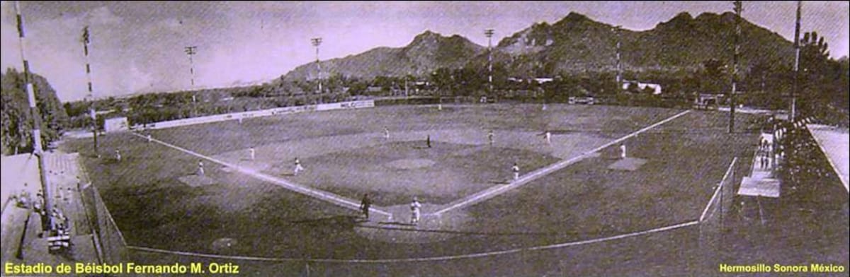 Estadio Fernando M. Ortiz en 1960.