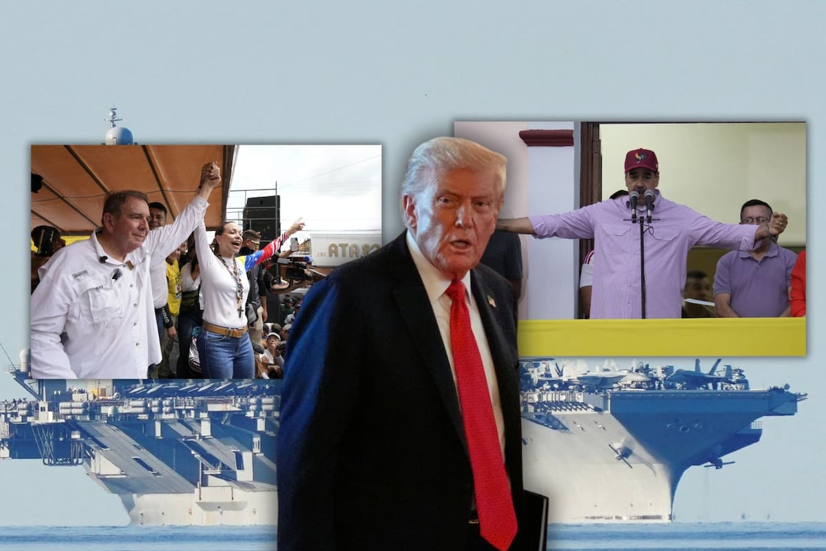 Donald Trump quiere ‘tumbar’ a Nicolás Maduro del poder en Venezuela mientras refuerza su ofensiva naval en el Caribe para eliminar sus negocios ilícitos y acelerar la transición democrática