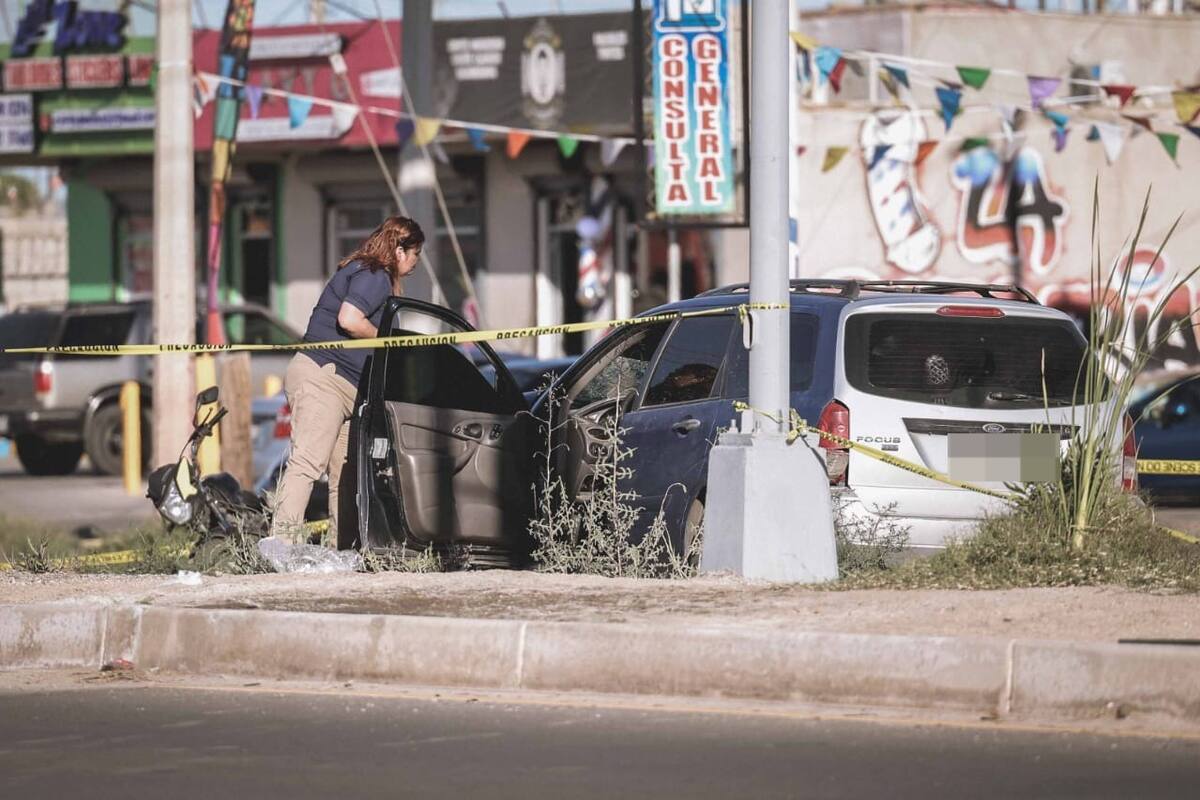 Muere motociclista en choque sobre Gómez Morín
