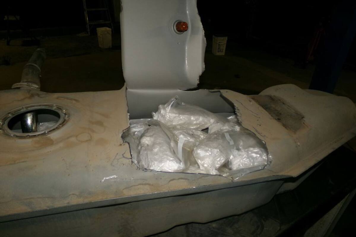 Decomisan en garita de Otay 56 kilos de droga