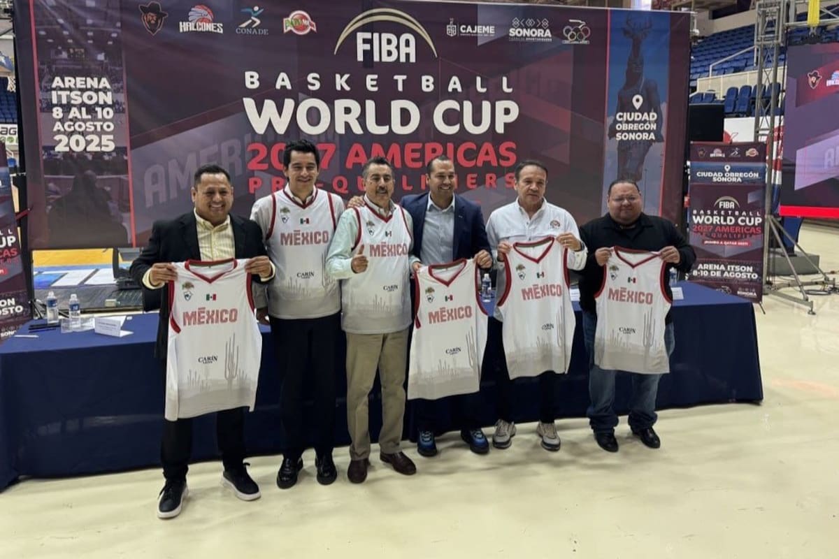 Ciudad Obregón será sede de Preclasificatorio para Mundial de Basquetbol Qatar 2027