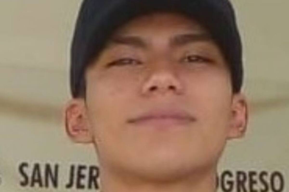 Se busca a Víctor Celso Vásquez López de 15 años de edad