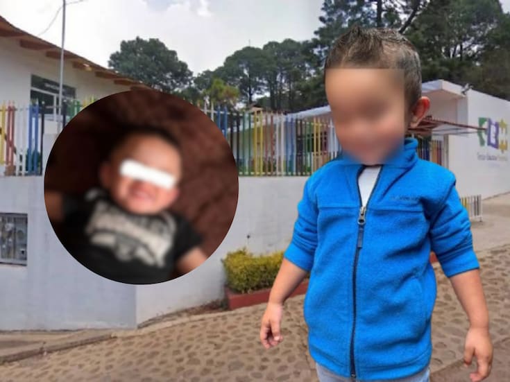 Niño muere asfixiado en la resbaladilla de su guardería, un cordón de su chamarra quedó atorado en la estructura; madre señala negligencia del personal