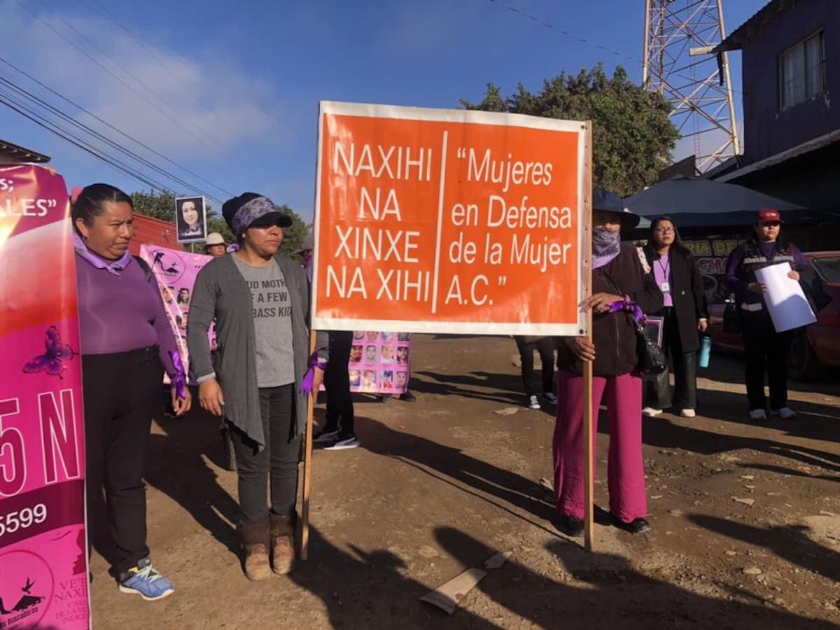 Mujeres marcharon para exigir respuesta pronta de emergencias, recursos para instancias y la designación de un procurador para el menor. Fotos: Cortesía